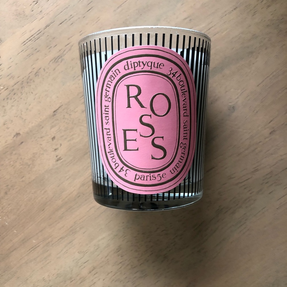 Diptyque Roses Graphic Candle